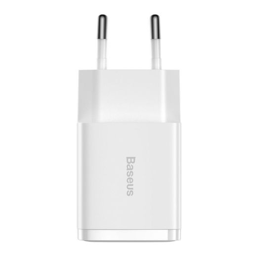 Зарядний пристрій Baseus Compact Charger 2U 10.5W White (CCXJ010202)