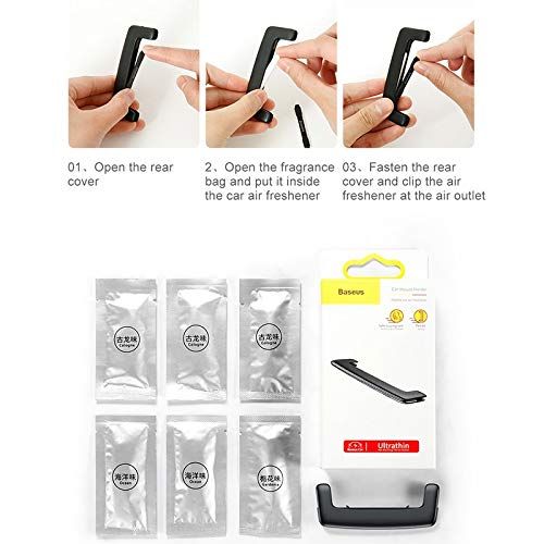 Освежитель воздуха Baseus Car Air Freshner Aromatherapy Fragrance Diffuser Air Vent (BS-AIF-241)
