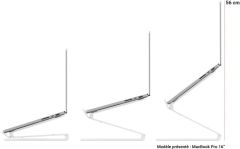 Алюминиевая портативная подставка Twelve South Curve Flex Black для MacBook (IPTSURFXBK)