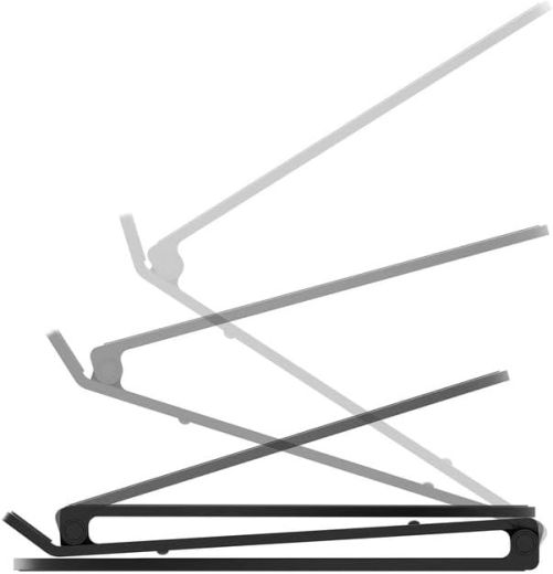 Алюмінієва портативна підставка Twelve South Curve Flex Black для MacBook (IPTSURFXBK)