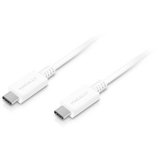 Кабель Macally Cable USB-C to USB-C 2.0 1.8m (UCUC6-W)