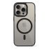 Прозорий чохол CasePro Crystal Shadow with MagSafe Black для iPhone 16 Pro Прозорий чохол CasePro Crystal Shadow with MagSafe Black для iPhone 16 Pro