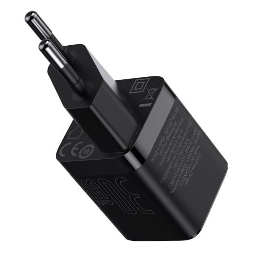 Зарядний пристрій Baseus GaN3 Fast Charger 30W Black (CCGN010101)