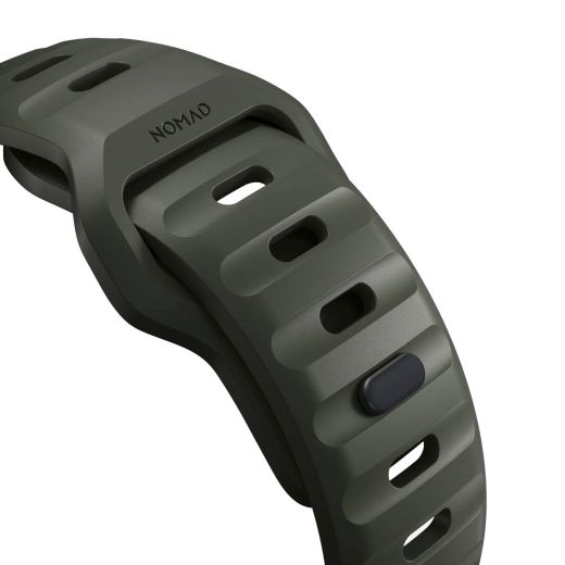 Спортивний ремінець Nomad Sport Band Ash Green для Apple Watch 49мм | 46мм | 45мм | 44мм