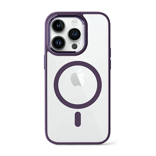 Чохол CasePro Crystal Shadow with MagSafe Light Purple для iPhone 15 Pro