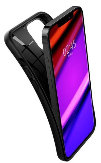 Чохол Spigen Core Armor Matte Black для iPhone 12 | 12 Pro (ACS01515)