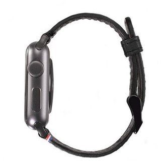 Ремешок Decoded Leather Band Black (D5AW42SP1BK) для Apple Watch 42/44 mm