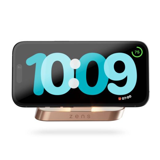 Бездротова зарядка Zens Magnetic Nightstand Charger Copper (ZESC16W/00)