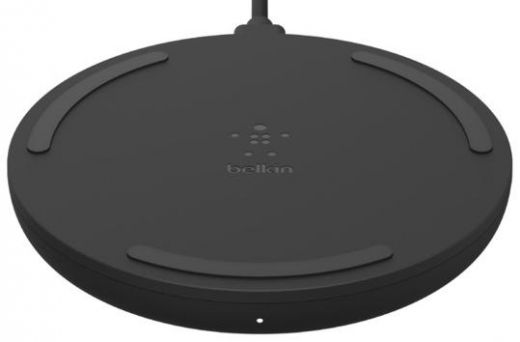 Беспроводная зарядка Belkin Pad Wireless Charging Qi, 15W, Black (WIA002VFBK)