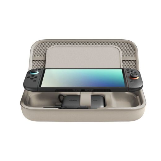 Зарядний чохол Belkin Charging Case Sand для Nintendo Switch 2 (ENA001fqCH-V1)