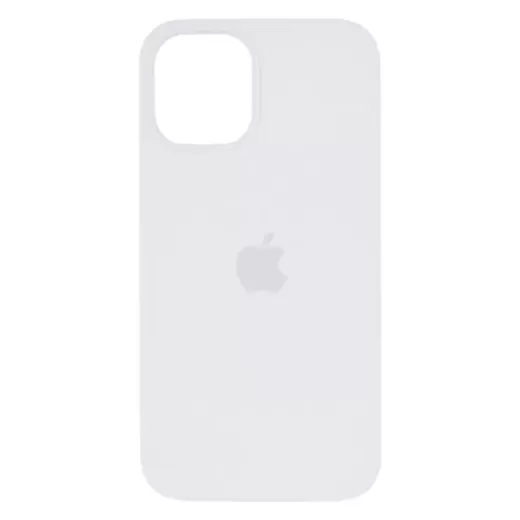 Силиконовый чехол CasePro Silicone Case (High Copy) White для iPhone 15