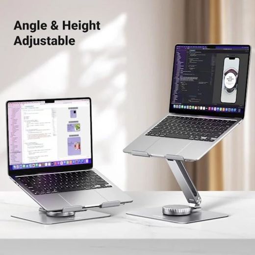 Підставка для ноутбука UGREEN LP592 Swivel Laptop Stand Gray (90849)