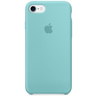 Чехол Apple Silicone Case Sea Blue (MMX02) для iPhone 7