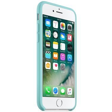 Чехол Apple Silicone Case Sea Blue (MMX02) для iPhone 7