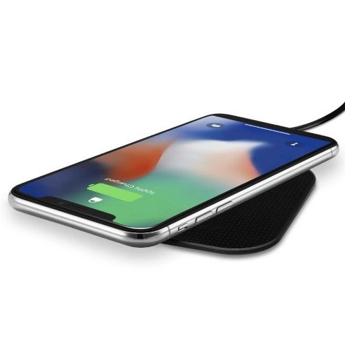 Беспроводная зарядка Spigen Essential F302W Black