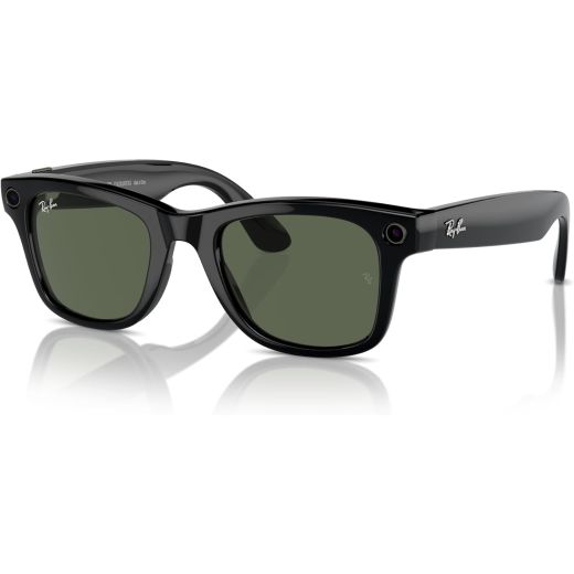 Розумні окуляри з камерою Ray-Ban Meta Wayfarer Matte Black / G15 Green