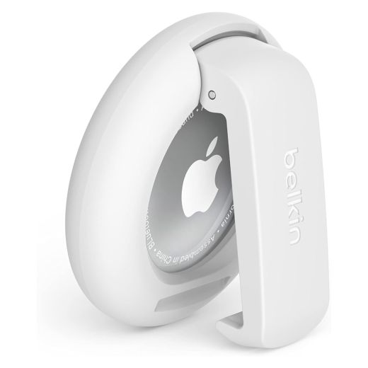 Чохол з зажимом Belkin Secure Holder with Clip White для AirTag (MSC012btWH)