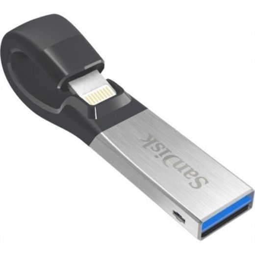 Флешка SanDisk iXpand 64GB USB 3.0 / Lightning для iPhone, iPad