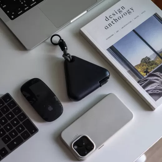 Повербанк MChaos Wearable Power Bank with Carabiner and Retractable Cable USB-C Stellar Gray