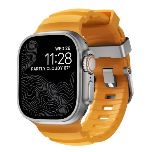 Ремешок Nomad Rocky Point Band Sol / Natural Hardware для Apple Watch 49мм | 46мм | 45мм | 44мм (NM013602858)