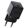 Швидка зарядка Baseus Palm Fast Charger USB-C 20 Вт Black (P10111602113-00)