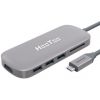 Адаптер HooToo Shuttle USB-C Hub Space Grey для Mac