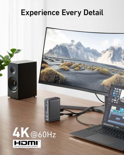 Док-станция Anker 575 USB-C Docking Station (13-in-1)