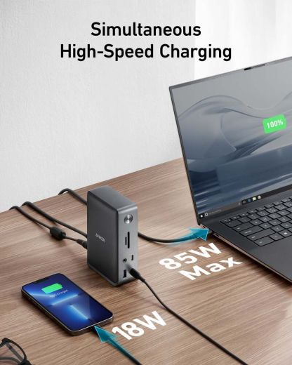 Док-станция Anker 575 USB-C Docking Station (13-in-1)
