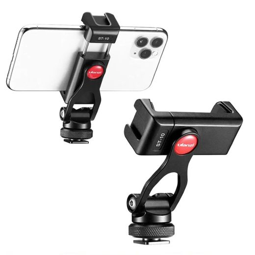 Держатель для телефона Ulanzi Vijim Metal Phone Holder with Cold Shoe Black (UV-2031 ST-10)