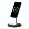 Беспроводная зарядка Belkin MagSafe iPhone 12 Black 2-in-1 Wireless Charger (WIZ010VFBK)