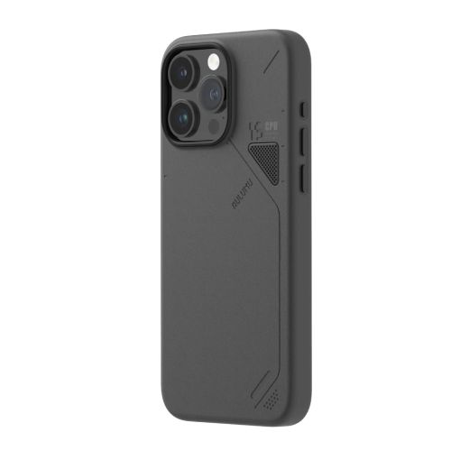 Еко чохол Aulumu A15 Vegan Leather Case Black для iPhone 15 Pro Max