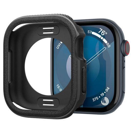 Чехол Caseology by Spigen Vault Matte Black для Apple Watch Series 10 (46мм) (ACS08610)