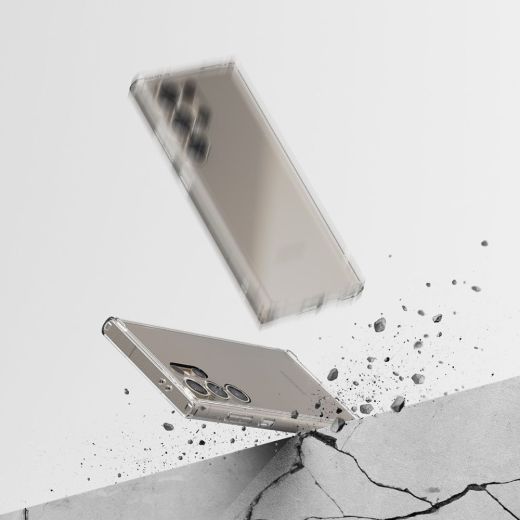 Прозрачный чехол Ringke Fusion Clear для Samsung S24 Ultra