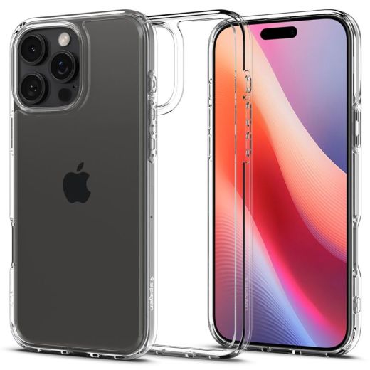 Чехол Spigen Crystal Hybrid Crystal Clear для iPhone 16 Pro (ACS08161)