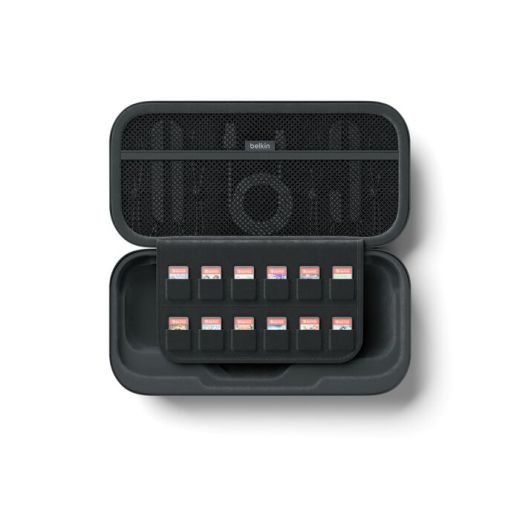 Зарядний чохол Belkin Charging Case Charcoal для Nintendo Switch 2 (ENA001fqCH-V1)