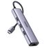 Адаптер Ugreen 4-в-1 USB-C to Ethernet Grey (60600) Адаптер Ugreen 4-в-1 USB-C to Ethernet Grey (60600)