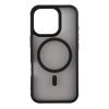 Прозорий чохол Monblan Magnetic Crystal Case with MagSafe Black для iPhone 16 Pro