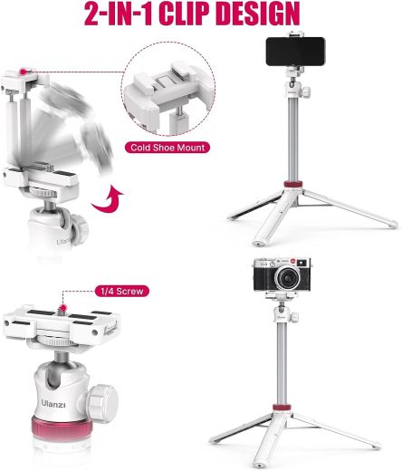 Монопод-штатив для телефону ULANZI MT-44 Extendable Phone Tripod White