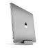 Подставка UPPERCASE KRADL Small Profile Space Saving Aluminum Vertical Stand Space Gray для MacBook