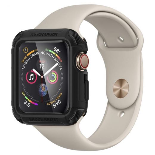 Чохол Spigen Tough Armor Black для Apple Watch 44mm Series 4