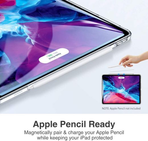 Чехол ESR Rebound Soft Shell Case Transparent для iPad Pro 12.9" (2020/2018)