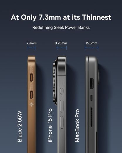 Повербанк Baseus Blade2 12000mAh 65W Power Bank Canyon Coral (P10063801733-00)