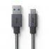 Кабель Elago USB-C to USB-A Dark Grey