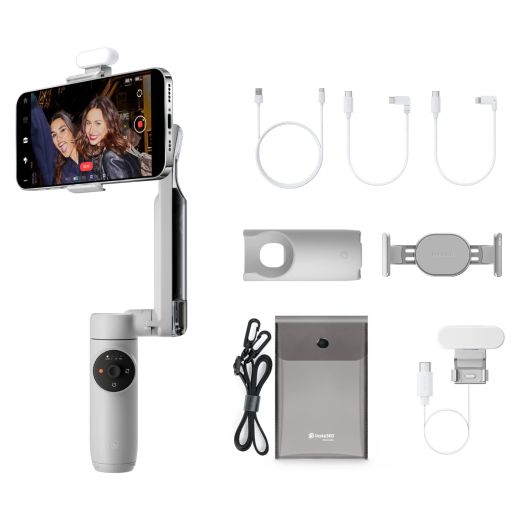 Монопод-стабілізатор Insta360 Flow Creator Kit Stone Gray (CINSABBAFlow02G)