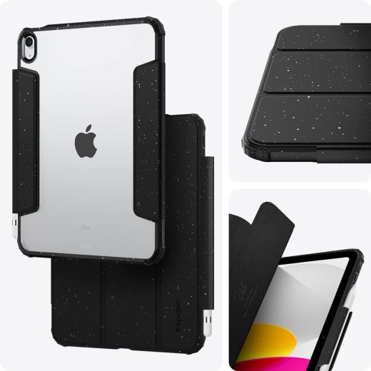 Чехол Spigen Ultra Hybrid Pro Speckled Gray для iPad 11'' (2025) | iPad 10.9" (2022) (ACS05941)