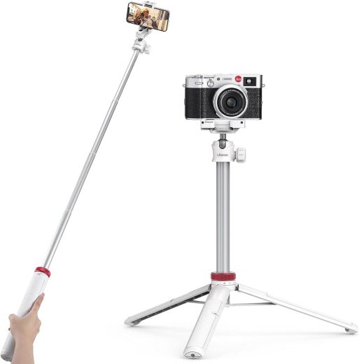 Штатив-селфи палка для телефона ULANZI MT-44 Extendable Phone Tripod White