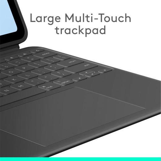 Чехол-клавиатура Logitech Combo Touch Keyboard Case Midnight Black для iPad Air 11" M2 (2024) (920-012837)