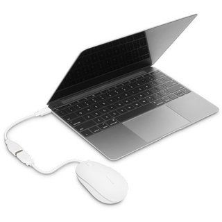 Адаптер Macally USB 3.1 to USB-C 15cm (UC3UAF-W)