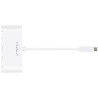 Адаптер Macally USB-C to 4 x USB-A 3.0 + USB-C (UC3HUB4C)