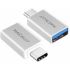 Адаптер Macally USB-C to USB-A 3.0 (2 in Pack) (UCUAF2)